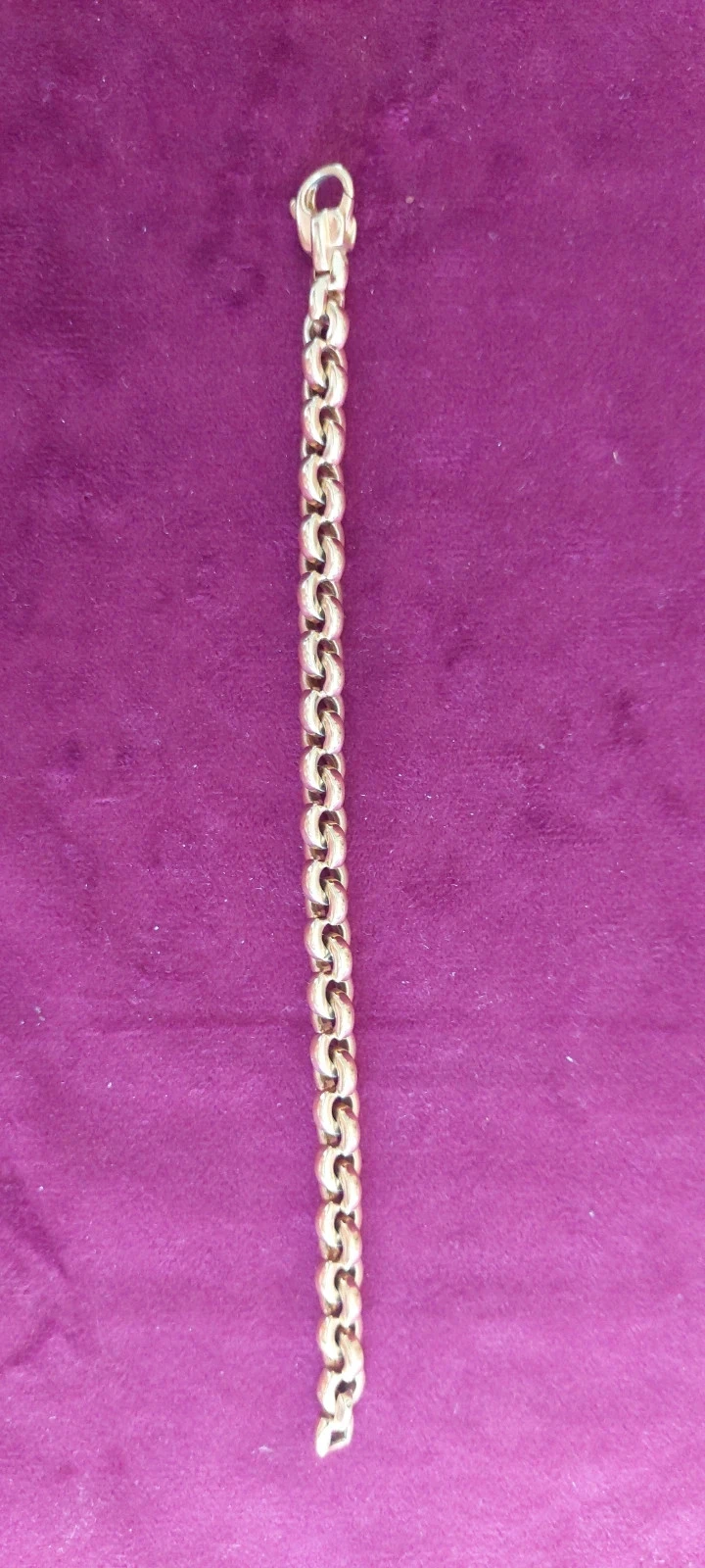 Bracelet vintage maille Jaseron – Signé Sté PYC – photo 2